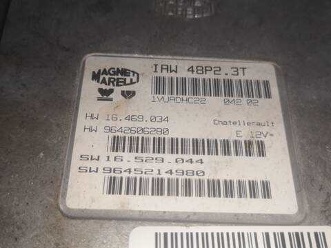 Centralita Motor ECU Peugeot 206 RFN
