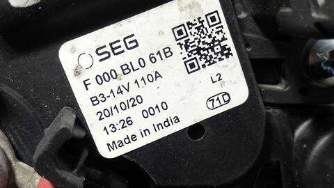 Foto 3ª: Alternador Dacia Lodgy LAUREATE 115CV 85KW [H5FC4] (2015)