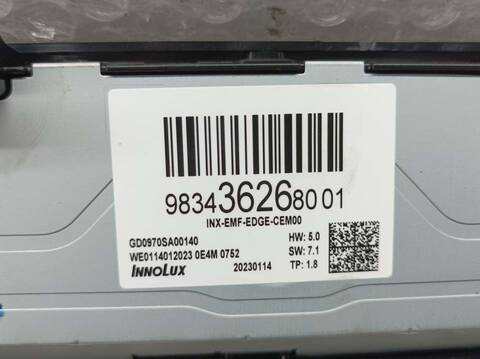 Foto 3ª: Pantalla Multifuncion Peugeot 308 ALLURE 131CV 96KW [YH01] (2023)