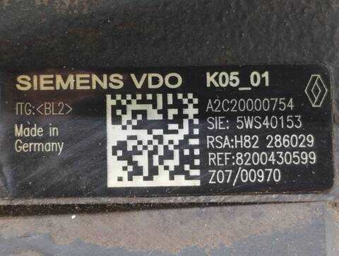Foto 4ª: Bomba Inyeccion Renault Scenic AUTHENTIQUE 106CV 78KW [K9K P7] (2006)