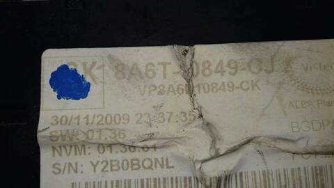 Foto 3ª: Cuadro de Instrumentos Ford Fiesta TREND 68CV 50KW [F6JD] (2009)