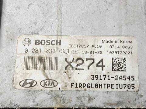 Foto 2ª: Centralita Motor ECU Kia Carens BASIC 116CV 85KW [D4FD] (2018)