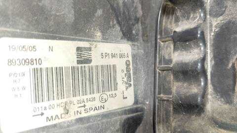 Foto 4ª: Faro Izquierdo Seat Altea ARENA 105CV 77KW [BJB] (2005)