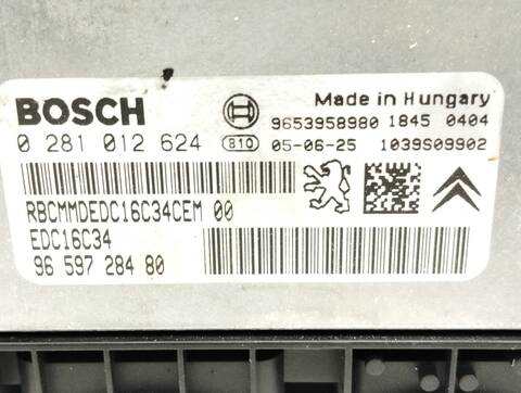 Foto 2ª: Centralita Motor ECU Citroen C5 VTR E) BERLINA 109CV 80KW [9HY] (2005)