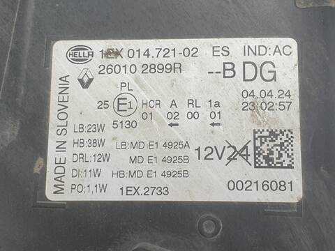 Foto 2ª: Faro Derecho Renault Trafic L1H1 28T (2014)