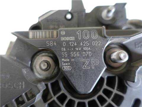 Foto 3ª: Alternador Opel Meriva 1.6 16V 100CV 74KW [Z 16 XE] (2005)