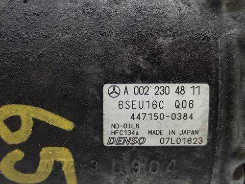 Foto 2ª: Compresor Aire Acondicionado Mercedes Clase A 140 640940 (2009)