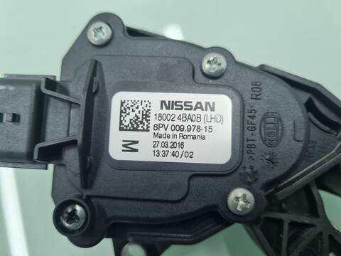 Foto 3ª: Pedal Acelerador Nissan Qashqai ACENTA 131CV 96KW [R9M] (2016)