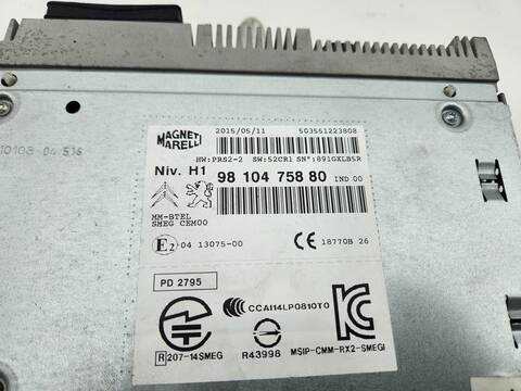 Foto 2ª: Sistema GPS Peugeot 508 ALLURE 150CV 110KW [AH01] (2015)