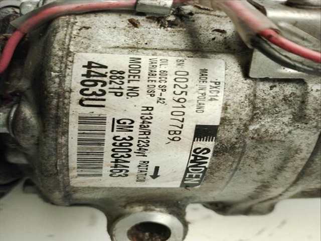 Foto 2ª: Compresor Aire Acondicionado Opel Astra 1.0 68) [B 10 XFL] (2015)