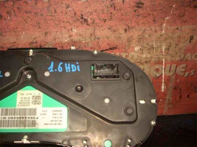 Foto 3ª: Cuadro de Instrumentos Peugeot 307 1.6 HDI [9HX (DV6ATED4)]