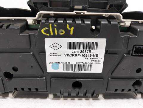 Foto 2ª: Cuadro de Instrumentos Renault Clio AUTHENTIQUE 1 DCI DIESEL FAP 75CV (2012)