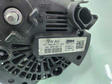 Foto 2ª: Alternador Volkswagen Touran ADVANCE BMT 116CV 85KW [DGDA] (2018)