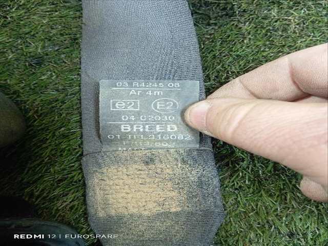 Foto 4ª: Cinturón Trasero Derecho Santana Anibal 2.8 TD MILITAR [8140.43P] (2004)