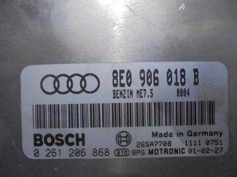 Foto 4ª: Centralita Motor ECU Audi A4 1.8 T BERLINA 150CV 110KW [AVJ] (2001)