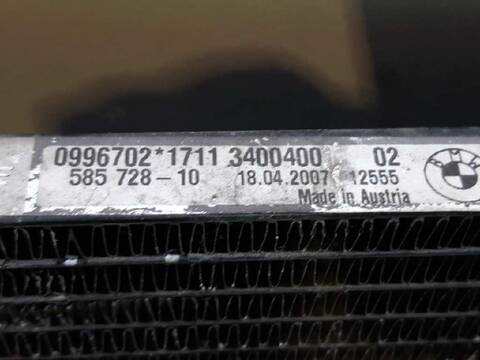 Foto 3ª: Radiador Calefaccion A.A. Bmw X3 2.5SI 218CV 160KW [N52B25A] (2007)