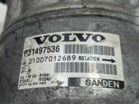 Foto 3ª: Compresor Aire Acondicionado Volvo XC 60 D5244T21 (2017)