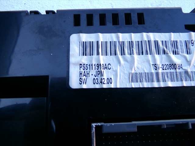 Foto 3ª: Mando Calefacción A. A. Chrysler Grand Voyager 2.8 CRDI 2008-2015 [VM64C] (2009)