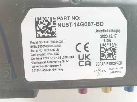 Foto 2ª: Centralita Motor ECU Ford Transit 350 L2 HD) CABINA SIMPLE TREND