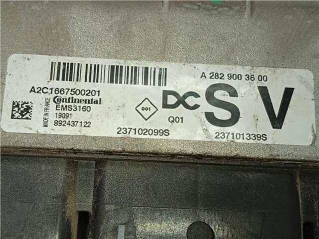 Centralita Motor ECU Dacia Duster 1.3 COMFORT [1.3 LTR. - 96 KW TCE CAT]