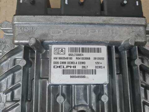 Foto 2ª: Centralita Motor ECU Peugeot 407 2.0 16V HDI FAP 140CV 103KW [RHR (DW10BTED4)] (1950)
