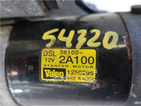 Foto 3ª: Motor de Arranque Kia Ceed 1.6 ACTIVE 116CV 85KW ED) [D/D4FB-U] (2009)