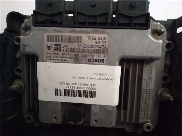 Centralita Motor ECU Peugeot 207 1.4 HDI (68 CV)