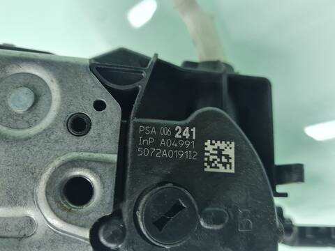 Foto 3ª: Cerradura Puerta Trasera Derecha Peugeot 5008 ALLURE 163CV 120KW [RH02] (2012)