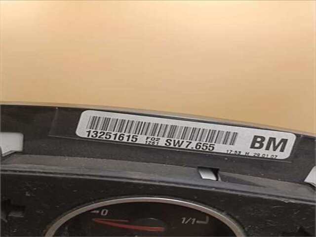 Foto 3ª: Cuadro de Instrumentos Opel Zafira 1.9 ENJOY [1.9 LTR. - 88 KW CDTI] [Z 19 DT / LPM]