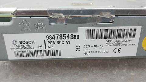 Foto 2ª: Sistema Audio Radio CD Citroen Berlingo LIVE PACK TALLA M 102CV 75KW [YH01] (2022)