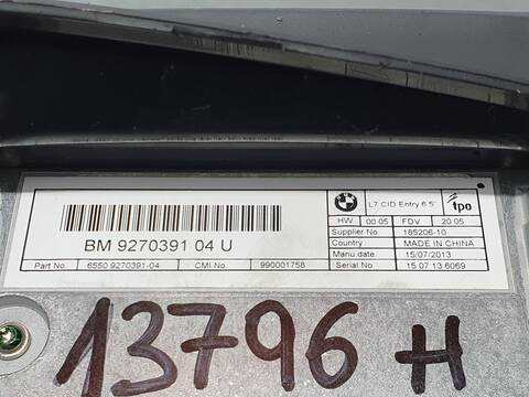 Foto 3ª: Sistema GPS Bmw Serie 1 114 116I 136CV 100KW [N13B16A] (2013)