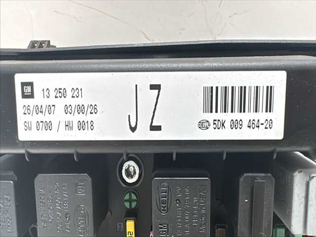 Foto 2ª: Centralita Confort BSI Opel Astra 1.6 GASOLINA [GZ16XE1] (2007)