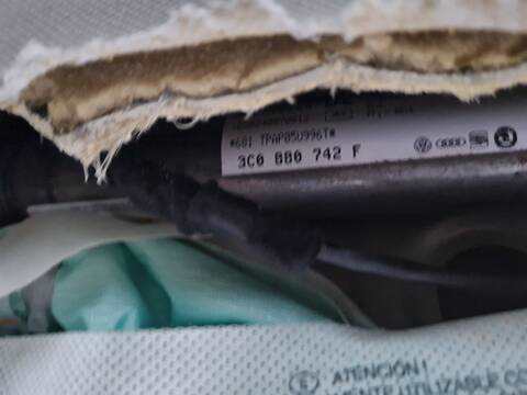 Foto 2ª: Airbag Cortina Delantero Derecho Volkswagen Passat 2.0 TDI 140CV 103KW [CFFB] (2011)