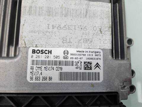 Foto 2ª: Centralita Motor ECU Peugeot 3008 PREMIUM 120CV 88KW [5FW] (2009)