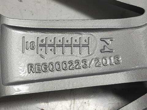 Foto 2ª: LLanta Aleacion Peugeot 208 STYLE [HM05] (2013)