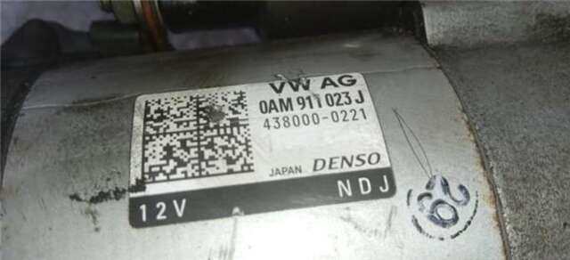 Motor de Arranque Volkswagen Golf 1.6 TDI