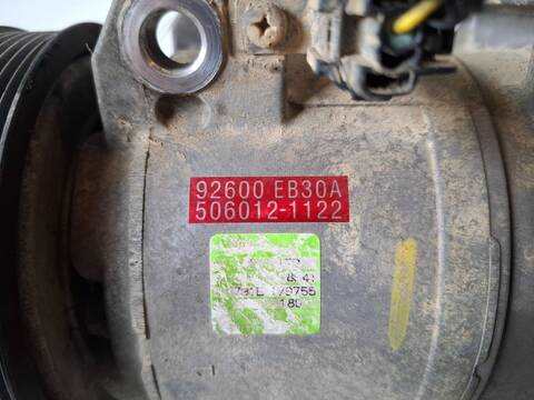 Foto 3ª: Compresor Aire Acondicionado Nissan Pathfinder 2.5 DCI LE 171CV (2005)