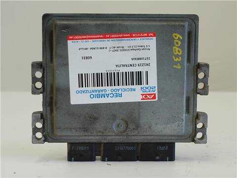Centralita Motor ECU Nissan Qashqai 1.5 TEKNA 106CV 78KW