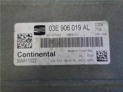 Foto 3ª: Centralita Motor ECU Seat Ibiza 1.2 BERLINA 70CV 51KW [CGPA] (2014)