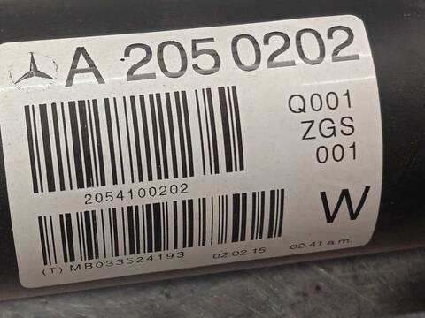 Foto 4ª: Transmision Central Mercedes Clase C 160 C 220 CDI BLUETEC 205.004) 170CV 125KW [651921] (2015)