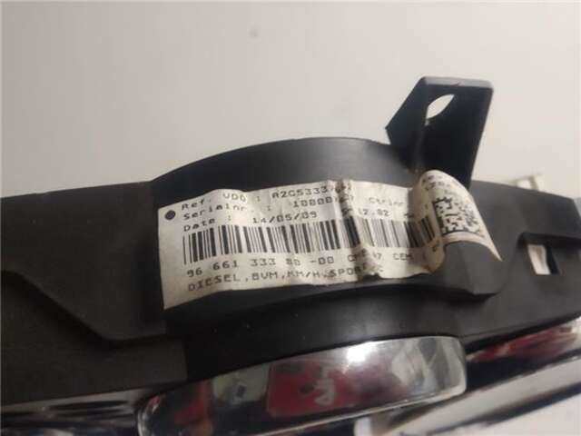 Foto 3ª: Cuadro de Instrumentos Peugeot 207 1.6 HDI [9HX (DV6ATED4)]