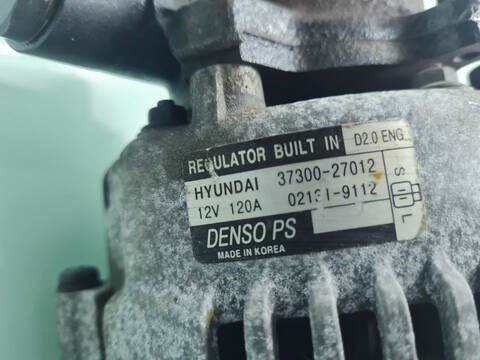 Foto 2ª: Alternador Hyundai Tucson 2.0 CRDI CAT 113CV 83KW [D4EA] (2004)