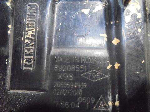 Foto 3ª: Piloto Delantero Derecho Renault Captur DYNAMIQUE 90CV 66KW [H4BA4] (2014)