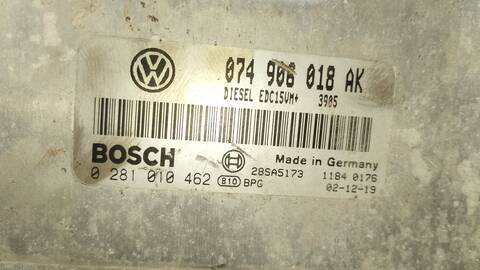 Foto 3ª: Centralita Motor ECU Volkswagen Transporter CAJA CERRADA 88CV 65KW FURGONETA [AJT] (2003)