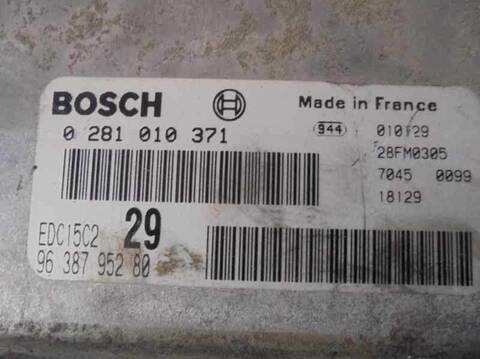 Foto 2ª: Centralita Motor ECU Citroen C5 EXCLUSIVE 133CV 98KW [4HX] (2001)