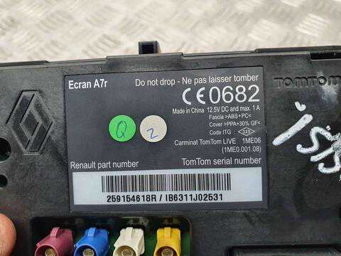 Foto 3ª: Sistema GPS Renault Scenic DYNAMIQUE 110CV 81KW [K9K836] (2011)