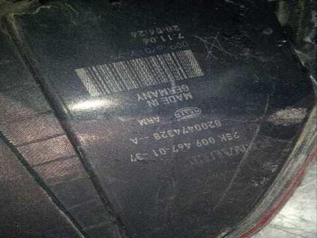 Foto 2ª: Piloto Trasero Izquierdo Renault Scenic GRAND CONFORT AUTHENTIQUE 150CV 110KW [M9R A7] (2006)