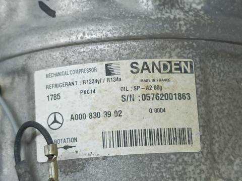 Foto 3ª: Compresor Aire Acondicionado Mercedes Vito 114/116 CDI 119 CDI/BT KOMPAKT 447.701) 136CV 100KW [651950] (2018)