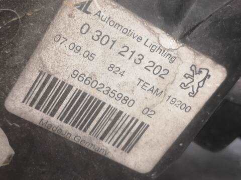 Foto 2ª: Faro Derecho Peugeot 407 RHR (2006)