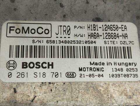 Foto 3ª: Centralita Motor ECU Ford EcoSport COOL CONNECT 125CV 92KW [M1JU] (2021)